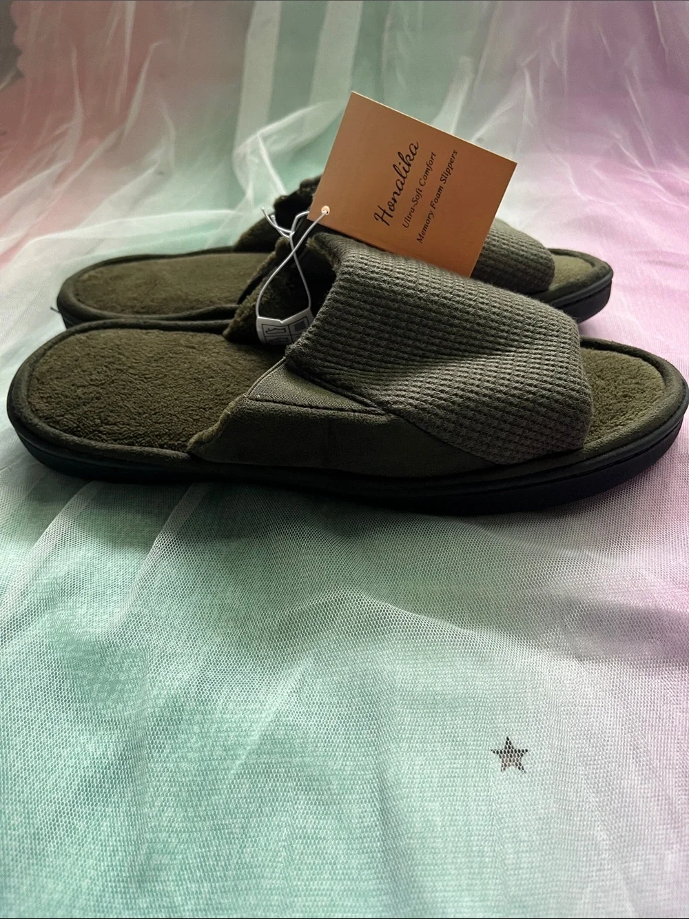 Men's Slip-On Loafers in Olive
